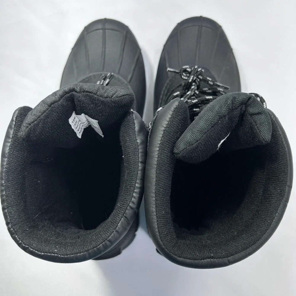 Weatherproof Vintage Mens Joe Black Winter & Snow‎ Boots Black US 10M - No Box